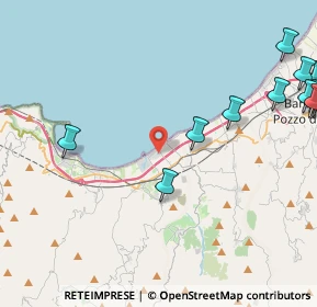 Mappa Via Torre Forte, 98054 Furnari ME, Italia (6.67083)