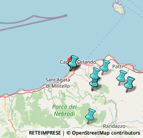 Mappa Contrada Tavola Grande, 98071 Capo d'Orlando ME, Italia (15.66182)