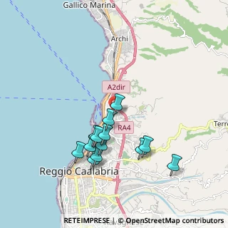 Mappa Via Casalotto, 89122 Reggio di Calabria RC, Italia (1.96154)