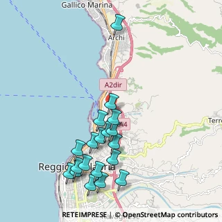 Mappa Via Casalotto, 89122 Reggio di Calabria RC, Italia (2.48158)