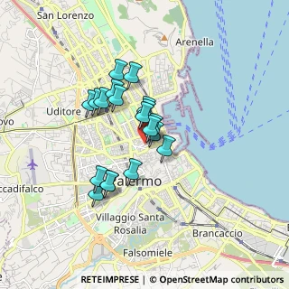 Mappa Via generale Magliocco, 90139 Palermo PA, Italia (1.43316)