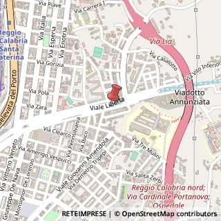 Mappa Viale Della Liberta`, Reggio Calabria RC, Italia, 89122 Reggio di Calabria, Reggio di Calabria (Calabria)