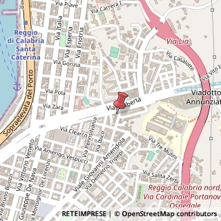 Mappa Via Baracca, 2, 89123 Reggio di Calabria, Reggio di Calabria (Calabria)