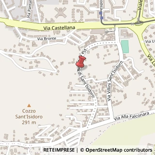 Mappa Via ai Villini a Sant'Isidoro,  58, 90136 Palermo, Palermo (Sicilia)