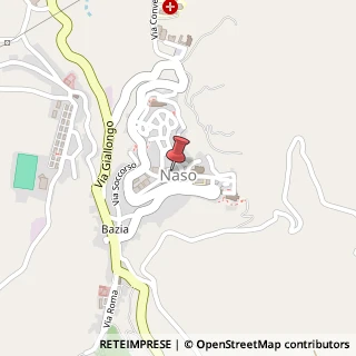 Mappa Piazza Dante Alighieri, 6, 98074 Naso, Messina (Sicilia)