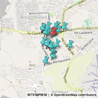 Mappa Piazza Sant Isidoro, 90136 Palermo PA, Italia (0.3125)