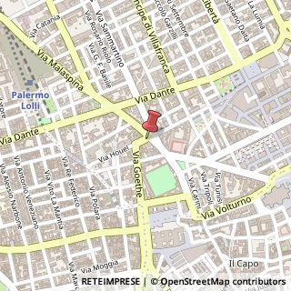 Mappa Via Houel, 4, 90138 Palermo, Palermo (Sicilia)