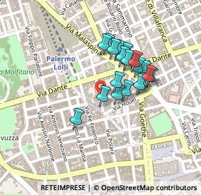 Mappa Via Pietro D'Asaro, 90100 Palermo PA, Italia (0.189)