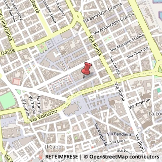 Mappa Via Rosolino Pilo, 22, 90139 Palermo, Palermo (Sicilia)