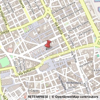 Mappa Via Ruggiero Settimo, 23, 90139 Palermo, Palermo (Sicilia)