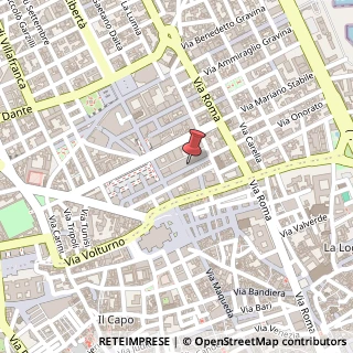 Mappa Via Rosolino Pilo,  25, 90139 Palermo, Palermo (Sicilia)