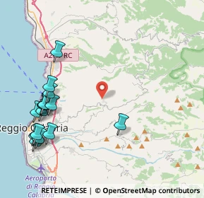 Mappa 89126 Terreti RC, Italia (5.80688)