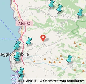 Mappa 89126 Terreti RC, Italia (6.85909)