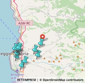 Mappa 89126 Terreti RC, Italia (5.31273)