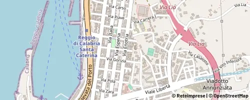 Mappa Reggio Calabria