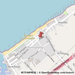 Mappa Via Palermo, 44, 98054 Furnari, Messina (Sicilia)