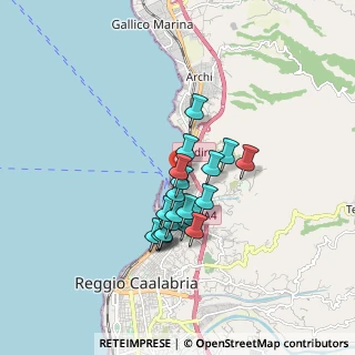 Mappa Via S. Caterina, 89122 Reggio di Calabria RC, Italia (1.4185)