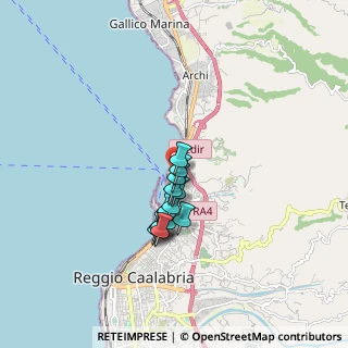 Mappa Via S. Caterina, 89122 Reggio di Calabria RC, Italia (1.34)