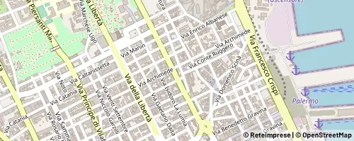 Mappa Palermo