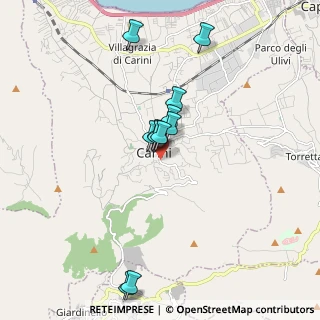 Mappa Via Peloritani, 90044 Carini PA, Italia (1.77636)
