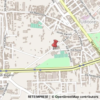 Mappa Via Pozzo a Uditore, 88, 90145 Palermo, Palermo (Sicilia)