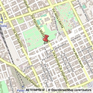 Mappa Via Costantino Nigra, 9, 90141 Palermo, Palermo (Sicilia)