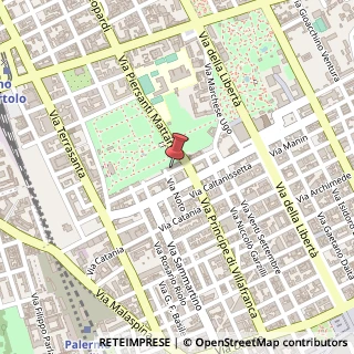 Mappa Via Costantino Nigra, 9, 90141 Palermo, Palermo (Sicilia)
