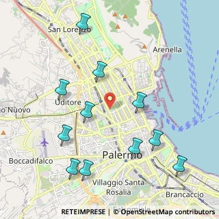 Mappa 90100 Palermo PA, Italia (2.58091)