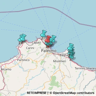 Mappa 90100 Palermo PA, Italia (11.49417)