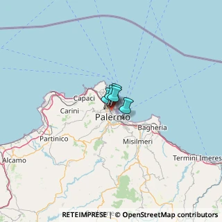 Mappa 90100 Palermo PA, Italia (33.64625)