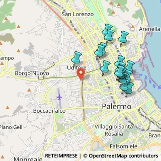 Mappa Via Gorgia da Lentini, 90135 Palermo PA, Italia (2.26529)