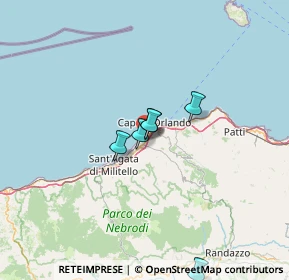 Mappa Località masseria, 98071 Capo d'Orlando ME, Italia (36.98615)