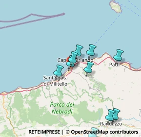 Mappa Località masseria, 98071 Capo d'Orlando ME, Italia (19.7975)