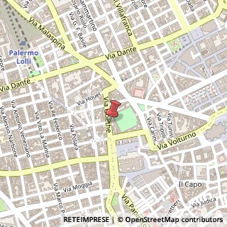 Mappa Via Goethe, 13, 90138 Palermo, Palermo (Sicilia)