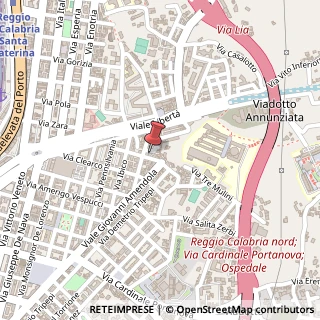 Mappa Via Glauco, 9, 89123 Reggio di Calabria, Reggio di Calabria (Calabria)