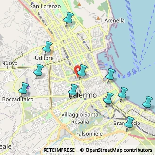 Mappa Cortile Barcellona, 90138 Palermo PA, Italia (2.76182)