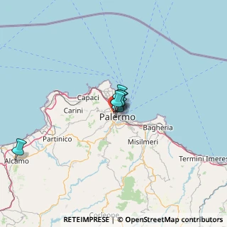 Mappa Via Francesco Maria Maggio, 90145 Palermo PA, Italia (36.701)