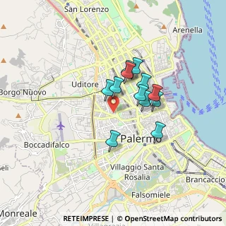 Mappa Via Francesco Maria Maggio, 90145 Palermo PA, Italia (1.365)