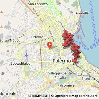 Mappa Via Francesco Maria Maggio, 90145 Palermo PA, Italia (2.04357)