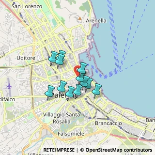 Mappa Via Antonio Gagini, 90133 Palermo PA, Italia (1.31917)