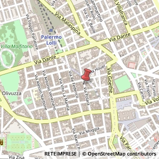 Mappa Via Polara, 85, 90138 Palermo, Palermo (Sicilia)