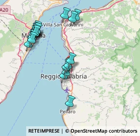 Mappa Via Giovanni Amendola, 89123 Reggio di Calabria RC, Italia (9.094)