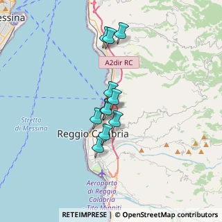 Mappa Via Ibico, 89123 Reggio di Calabria RC, Italia (2.83364)