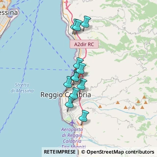 Mappa Via Giovanni Amendola, 89123 Reggio di Calabria RC, Italia (3.08333)