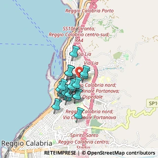 Mappa Via Ibico, 89123 Reggio di Calabria RC, Italia (0.6755)
