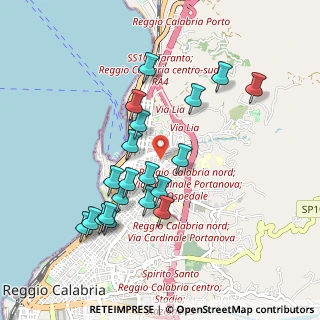 Mappa Via Ibico, 89123 Reggio di Calabria RC, Italia (1.026)