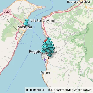 Mappa Via Ibico, 89123 Reggio di Calabria RC, Italia (3.78364)