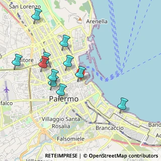Mappa Via Sant'Alessandro, 90133 Palermo PA, Italia (2.27818)
