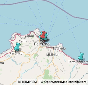 Mappa P.za Capitaneria di Porto, 90133 Palermo PA, Italia (24.58182)
