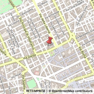 Mappa Via Giosuè Carducci, 6, 90141 Palermo, Palermo (Sicilia)